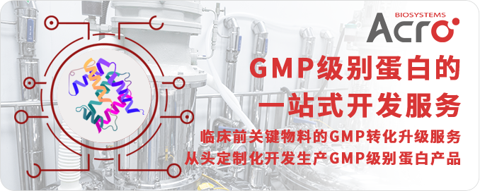 GMP级别蛋白产品定制服务
